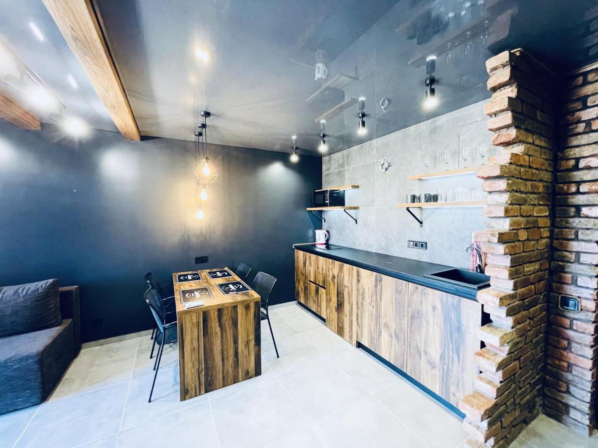 Loft В River Park З Джакузі Dnipro Exteriör bild