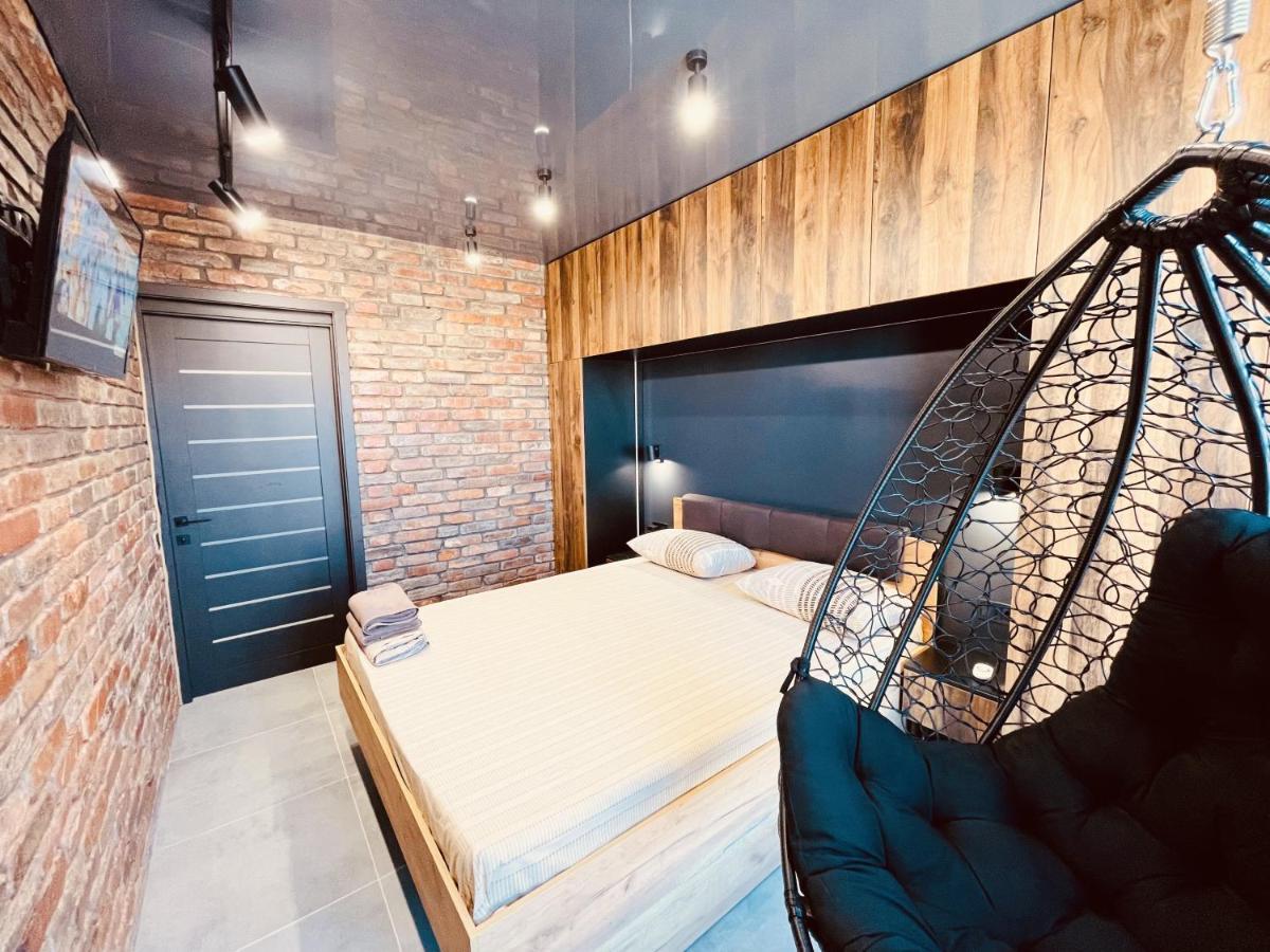 Loft В River Park З Джакузі Dnipro Exteriör bild