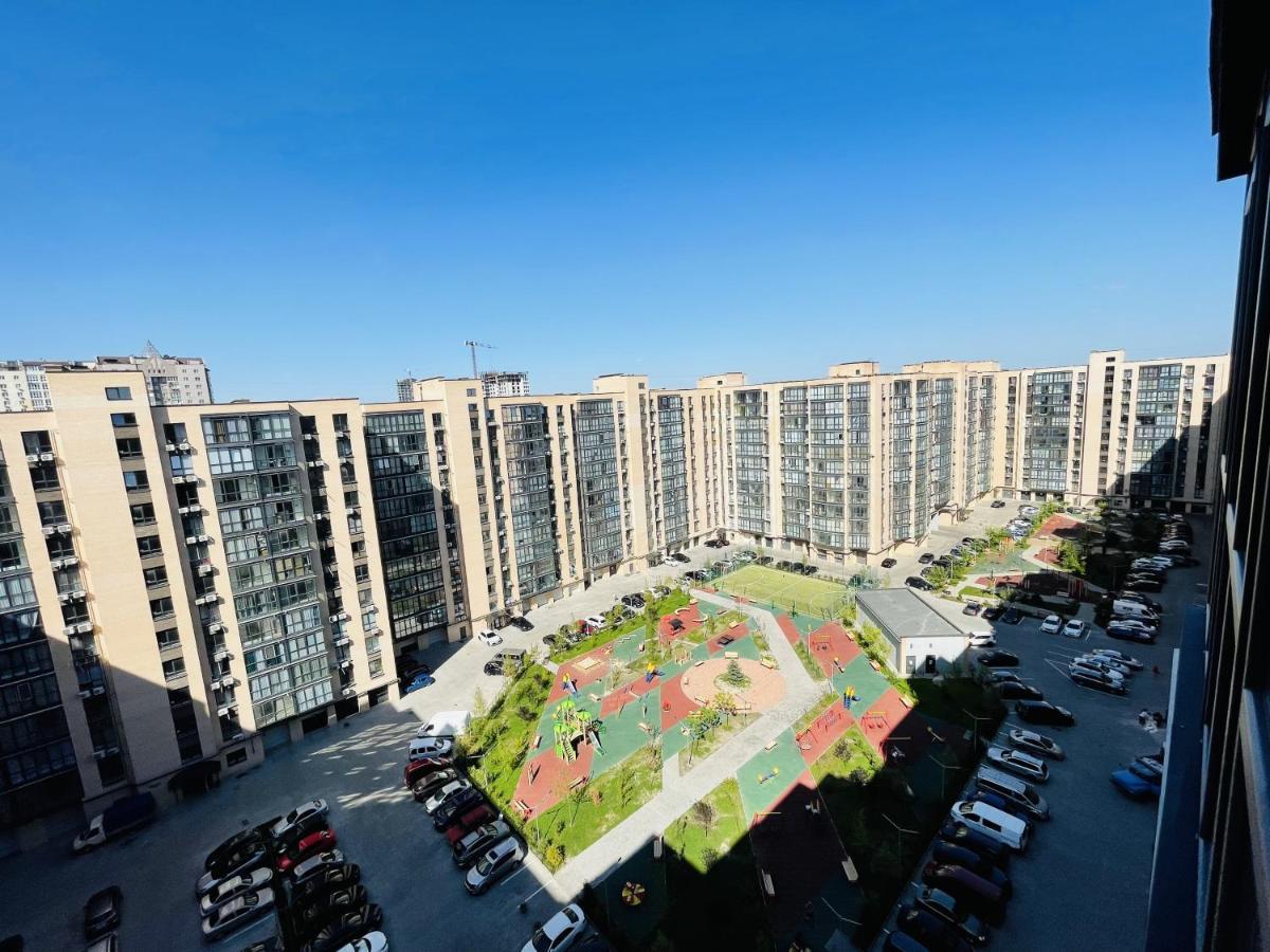 Loft В River Park З Джакузі Dnipro Exteriör bild