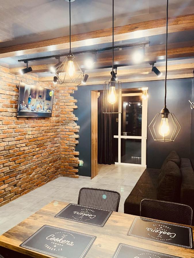Loft В River Park З Джакузі Dnipro Exteriör bild